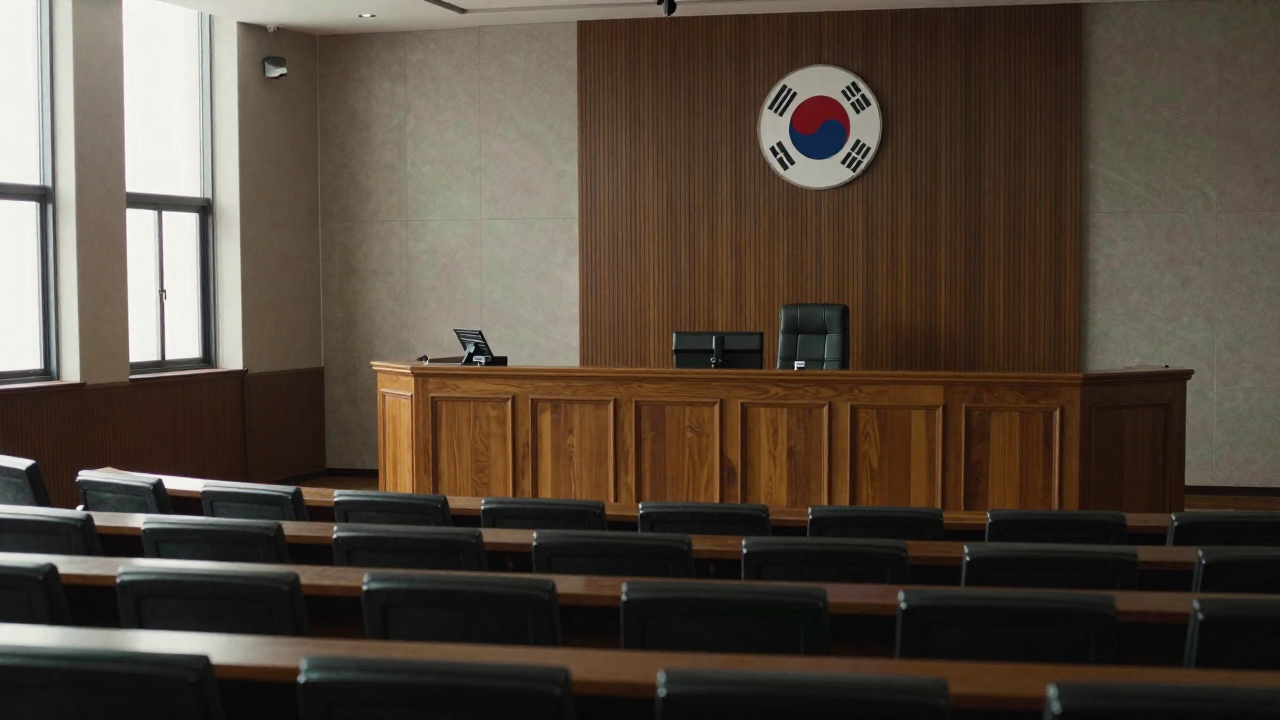 법정 내부