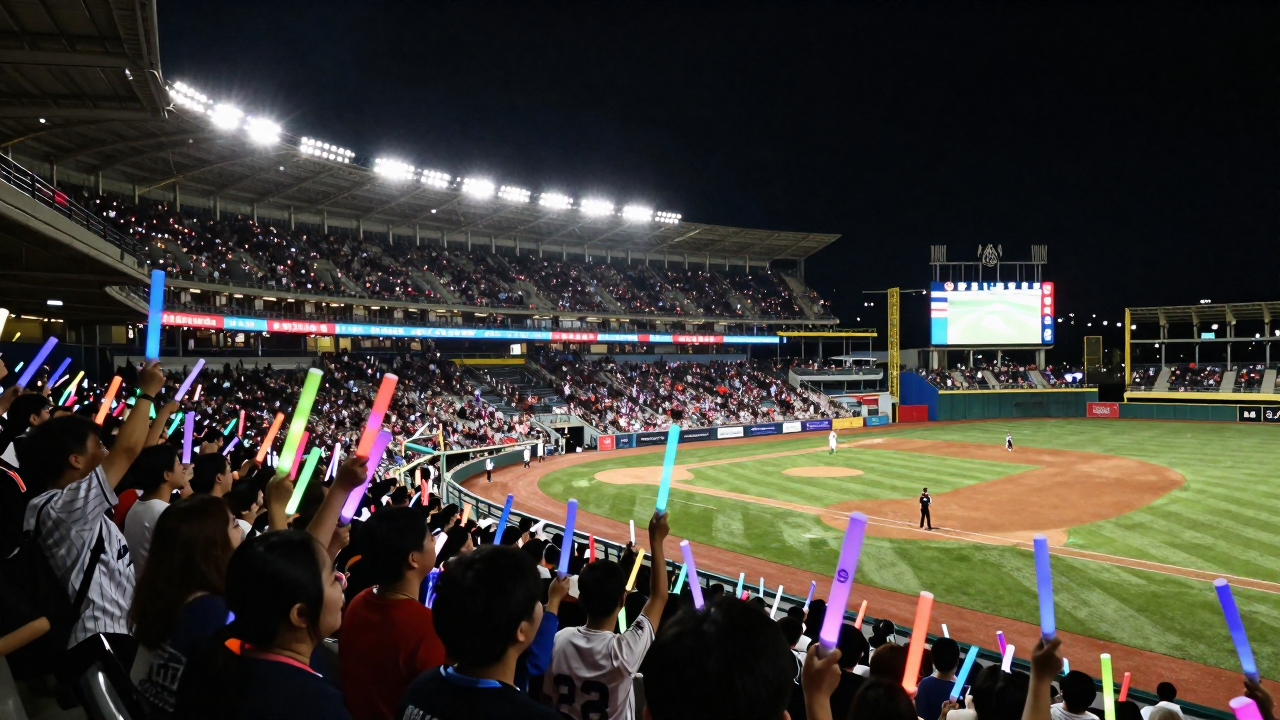 전반기 1위 삼성, 우승청부사 페덱 영입…롯데도 반격 준비 야구장 응원하는 관중석