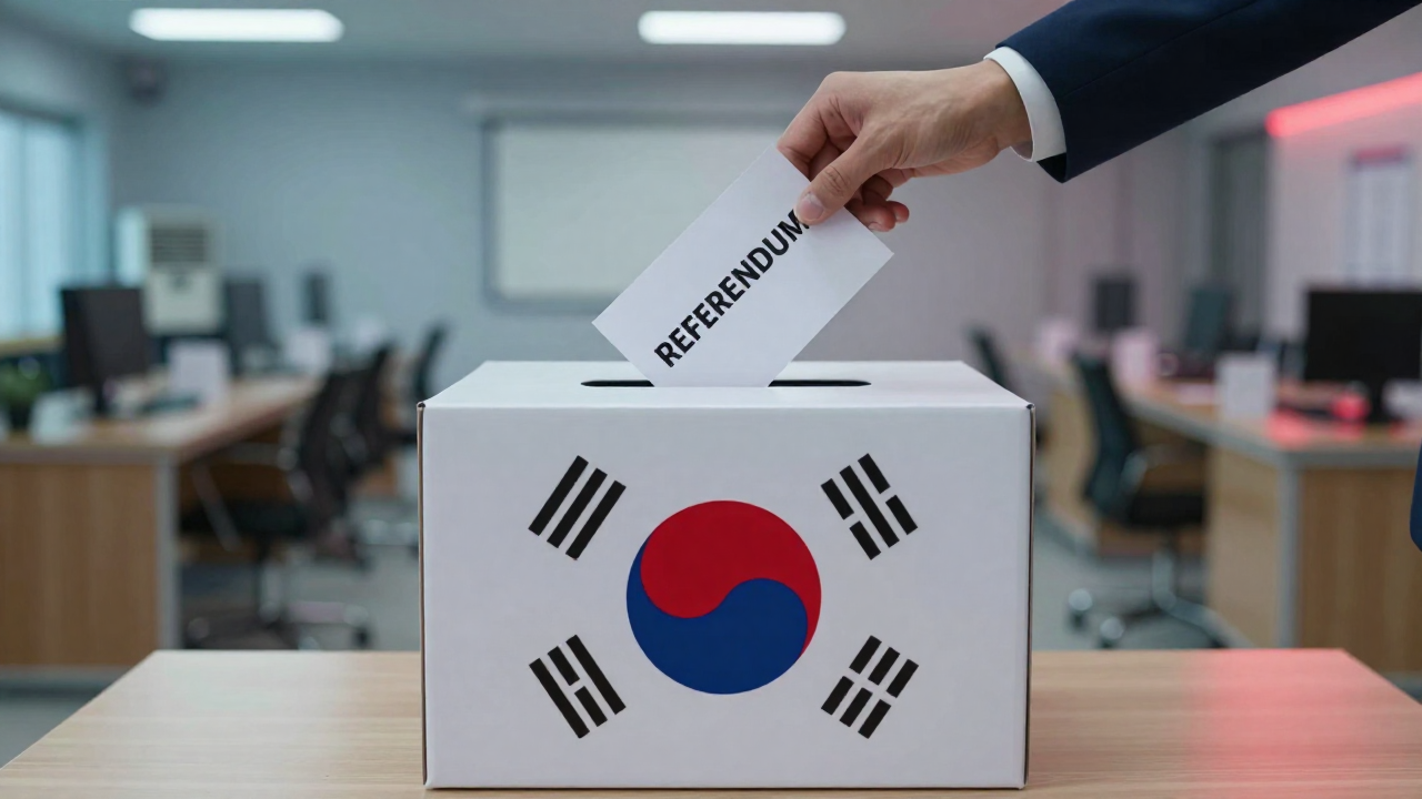 87년 헌법, 이젠 바꿀 때? 2030세대가 던진 개헌 화두 개헌 국민투표 상징 이미지