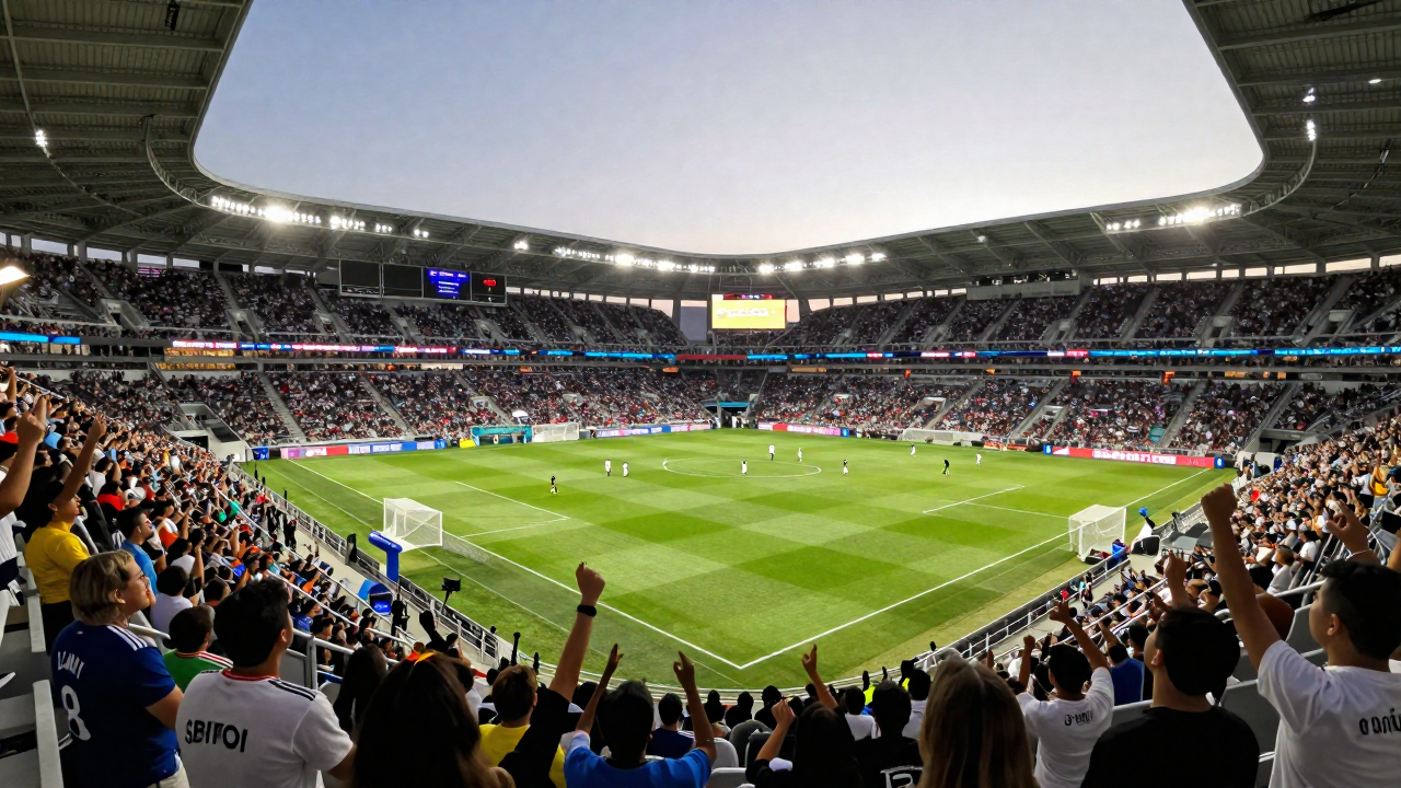 MLS 축구 경기장 관중석 이미지