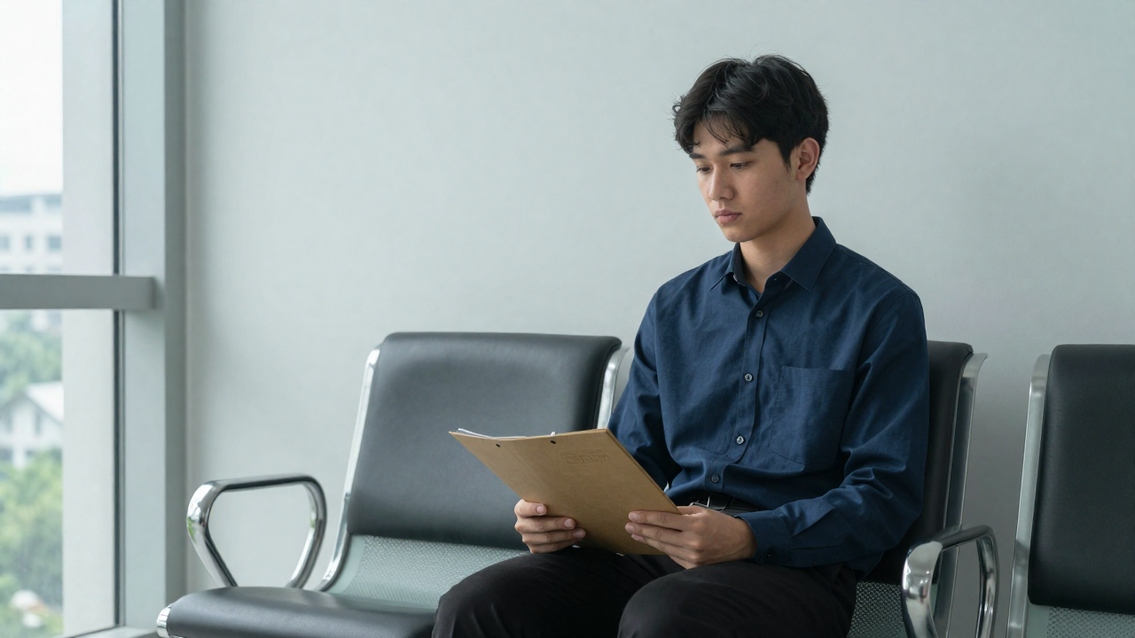 청년 취업 대기 이미지