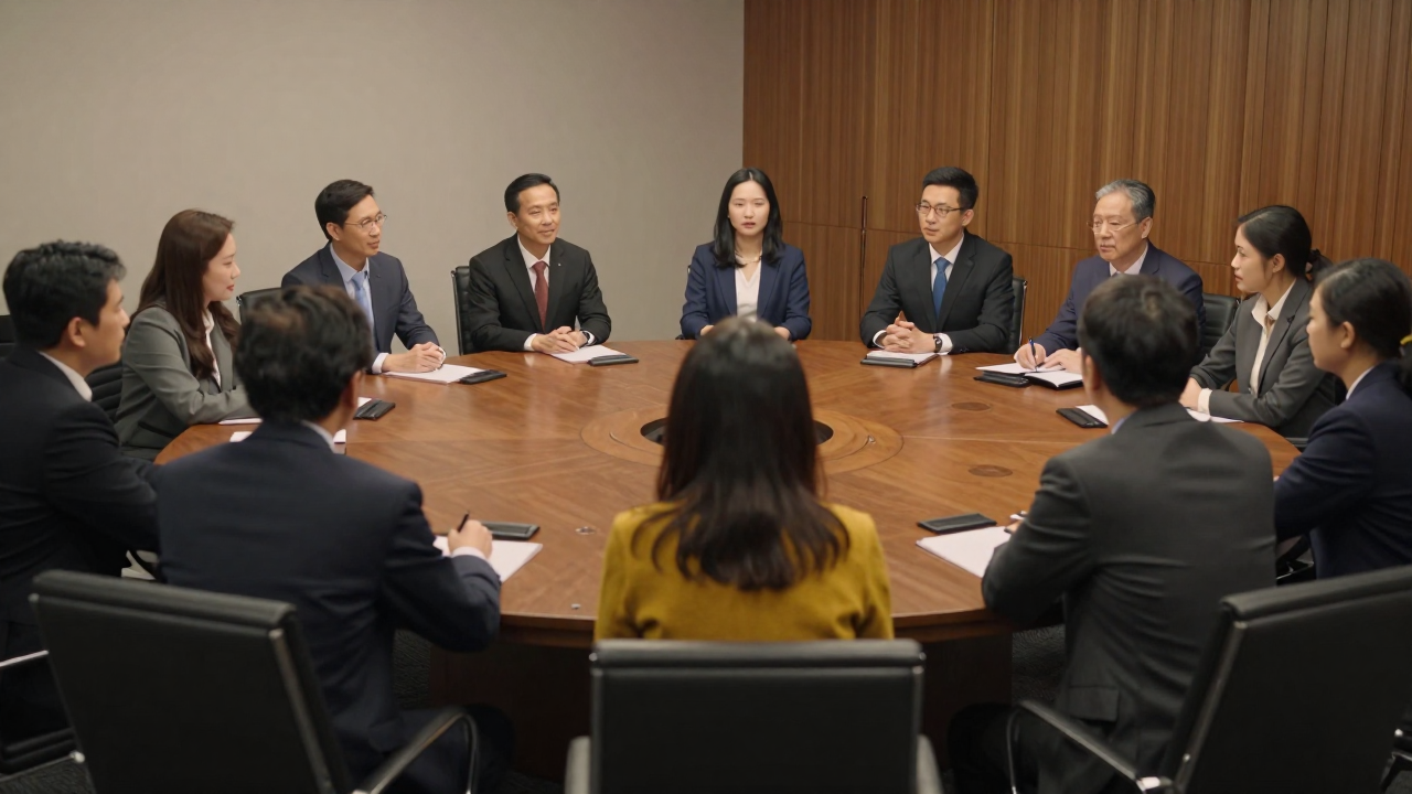 정부서울청사 토론회 회의실 풍경