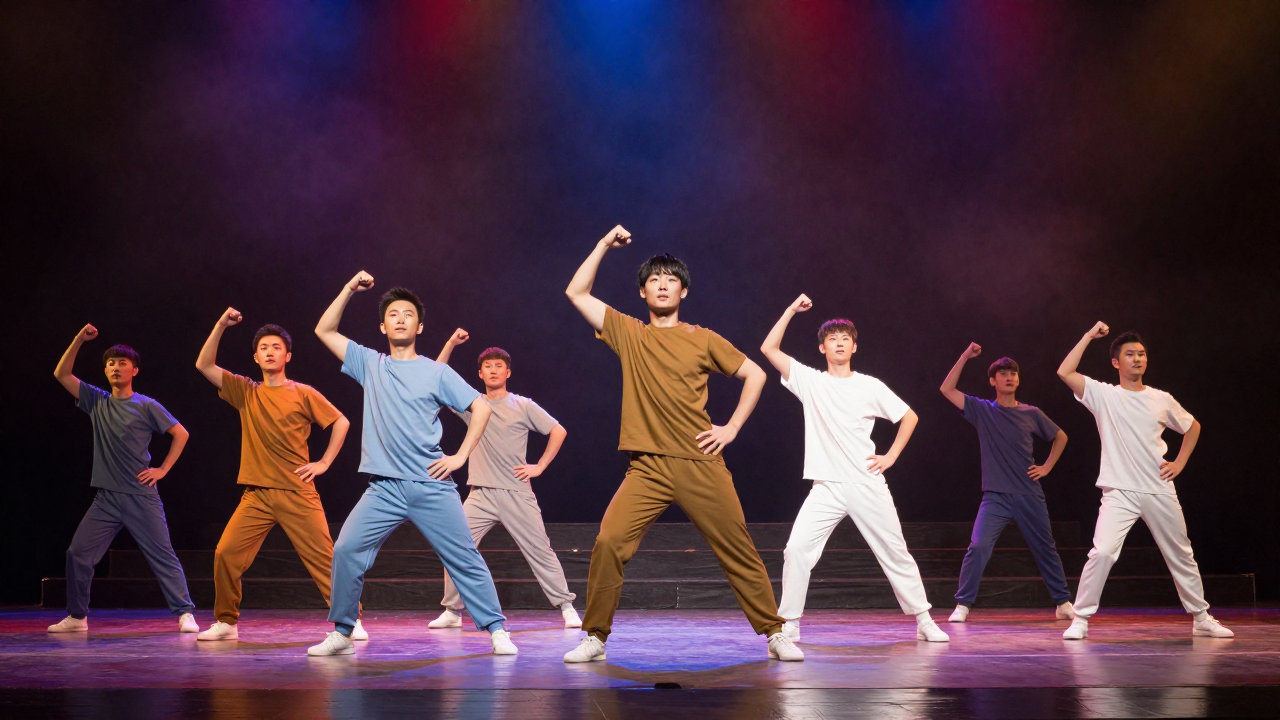 TXT 연준 아이스크림 4만개 완판…편의점 아이돌 경쟁 뜨거워요 음악방송 무대에서 퍼포먼스하는 아이돌 그룹