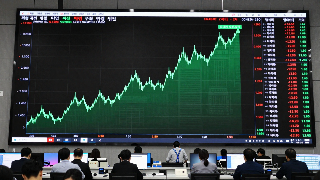 코스피 7,400선 회복·SK하이닉스 나스닥 입성… 반도체 훈풍에 증시 급반등